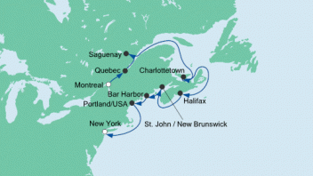 Von Montreal nach New York 2