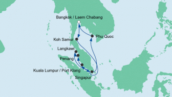 Thailand, Malaysia & Singapur 3